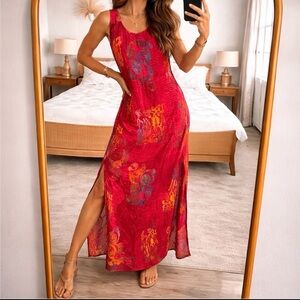 Vintage Hawaiian Maxi Dress | Resort Wear